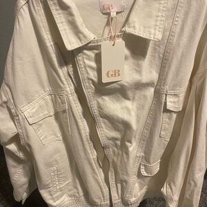 Gianni Bini Women's Cream Utility Jacket